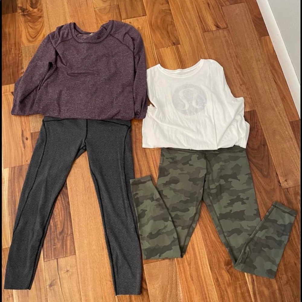 Women’s activewear. Size 10 and large.